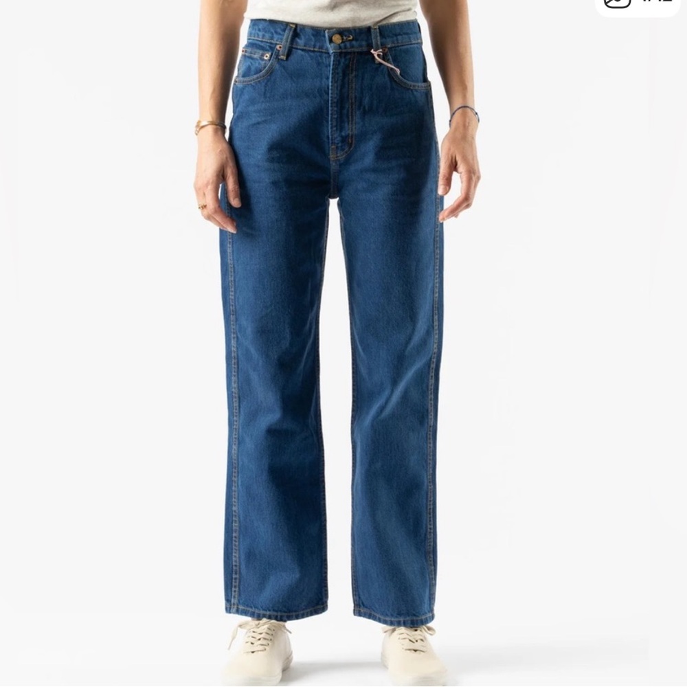 B SIDES PLEIN HIGH STRAIGHT JEAN Sz 27